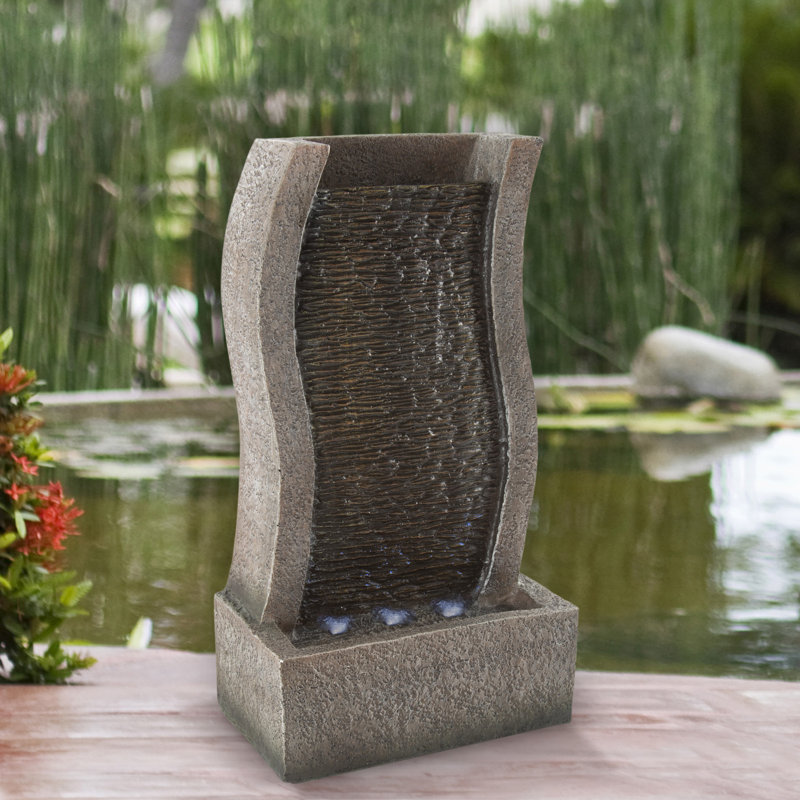 Indoor Waterfall Fountain with Lights