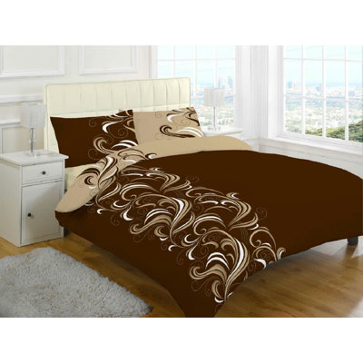 NZ Cotton Blend Abstract Duvet Cover Set with Pillowcases