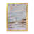 Toile avec cadre photo doré