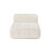 Elegant 1-Seat Sofa in Cream, 39.4 x 39.4 x 31.5 inches | 100% Polyester Fabric, BEECH WOOD & Chipboard Frame | 28 DNS Soft Grey Foam & Silicone Foam Back | Dry-Cleanable, Stylish Design for Modern Living Rooms-622414144
