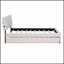 Lit plateforme tapissier Teddy avec lit gigogne, confort moelleux et rangement polyvalent pour les chambres modernes-118414470-118414468