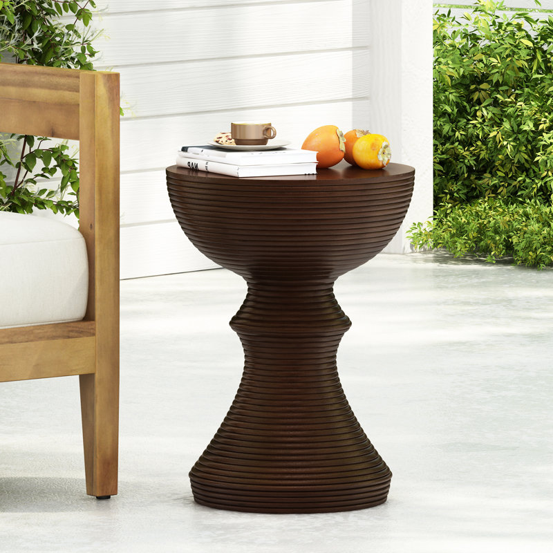 Table d'appoint d'extérieur 16 po