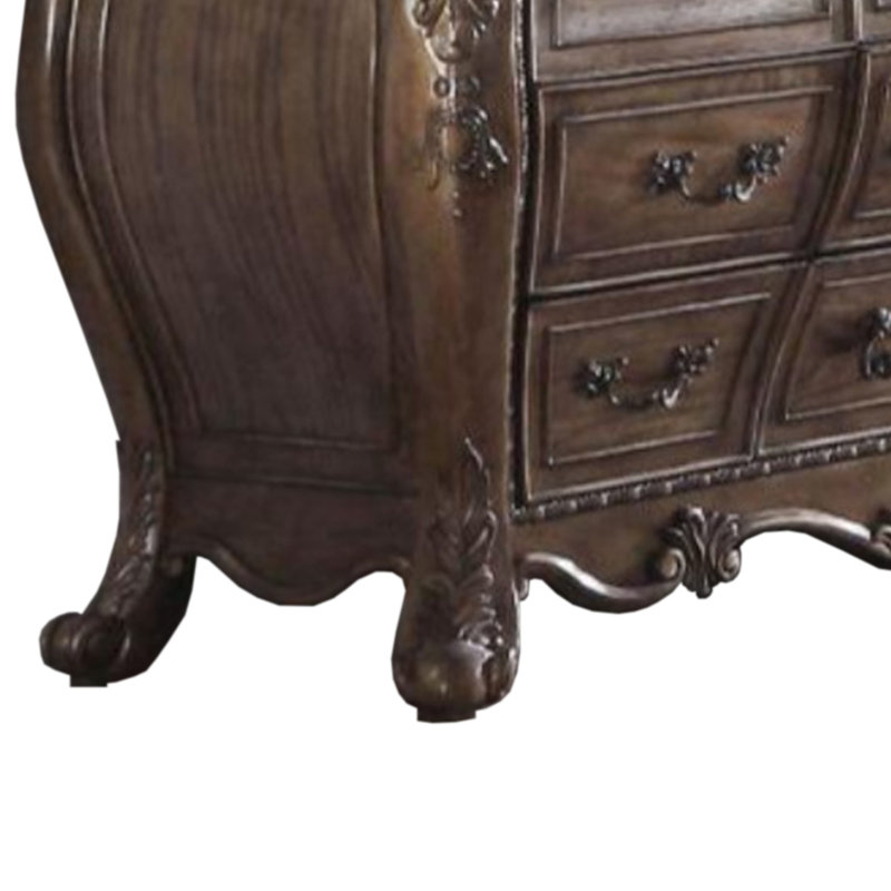 Gaerwn Solid Wood 72.56 " W 11 - Drawer Dresser, Brown