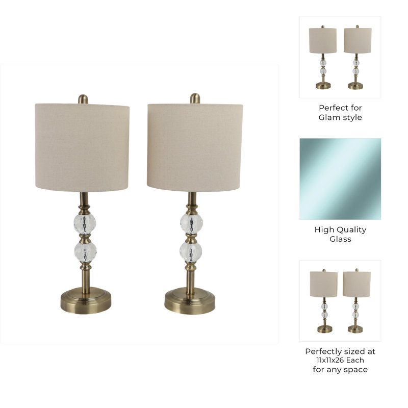House of Hampton® Élégance décorative de bureau, superbes lampes de table, catégorie lampes de table