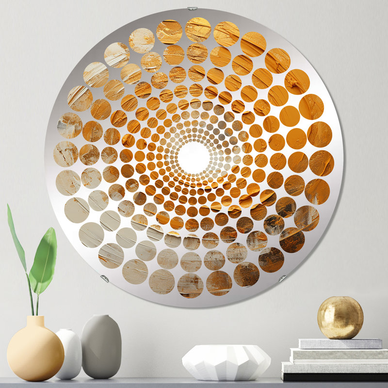 Gushwa Circle Mirror, 23.6" x 23.6"