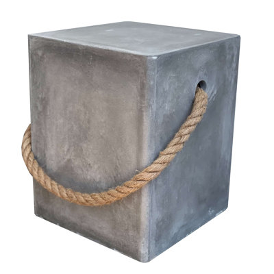 Passendale Concrete Outdoor Ottoman