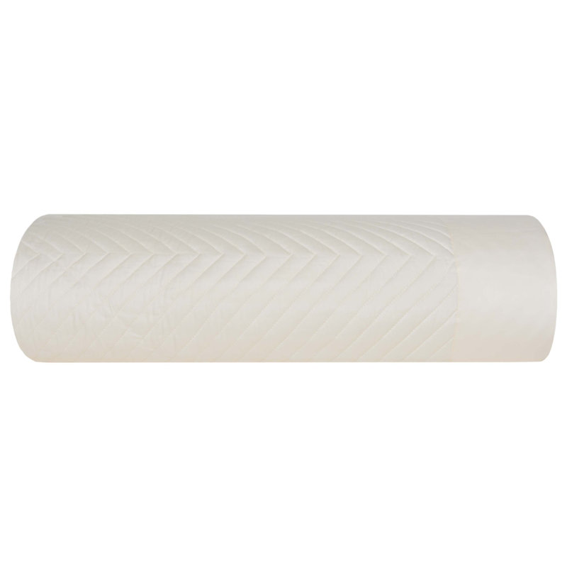 Eloise 100% Cotton Quilted Sham, King Quilted Sham, Ivory