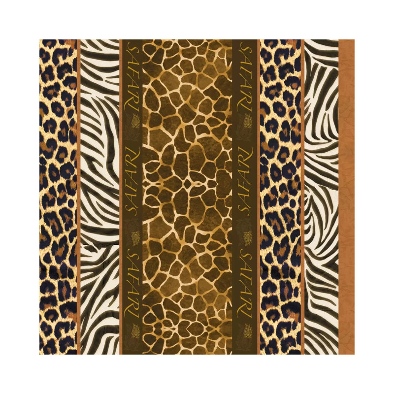 Safari by Maria Trad - Wrapped Canvas Gallery-Wrapped Canvas Giclée, 66.04 cm H x 66.04 cm W x 1.91 cm D