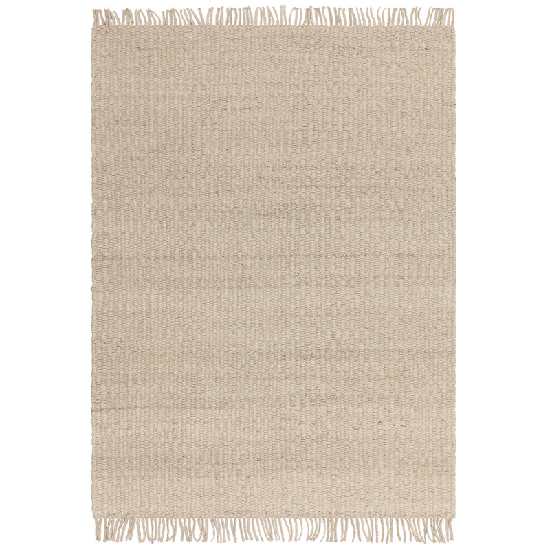 Shawntella Hand Braided Beige Rug, Rectangle 120 x 170cm