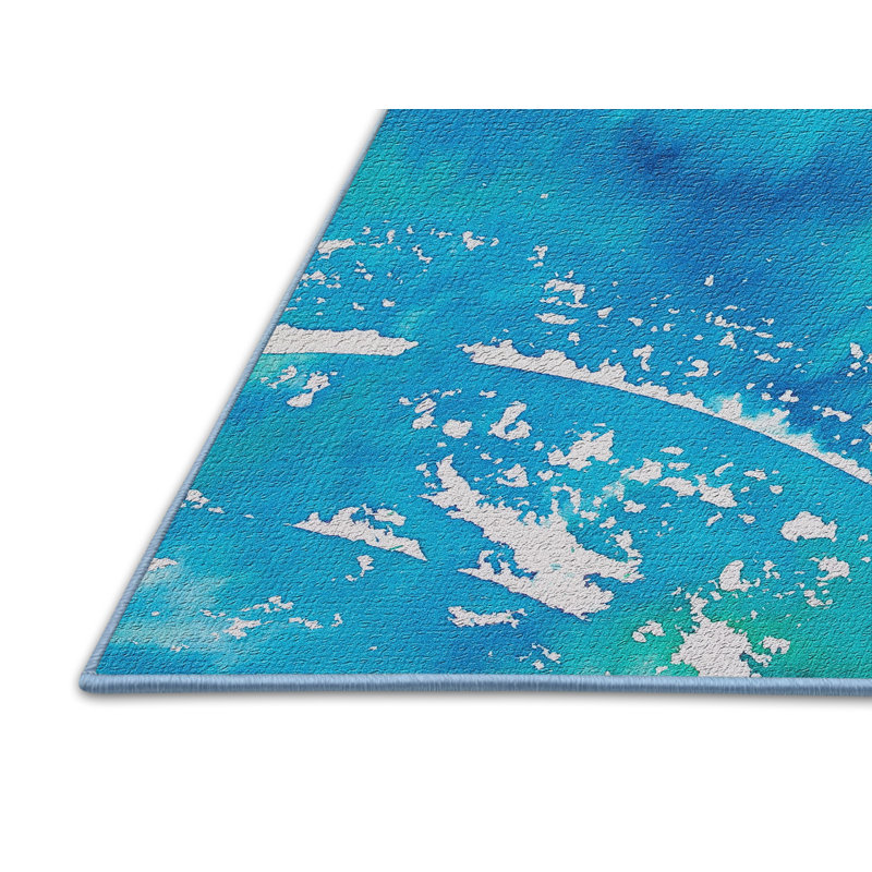 Abstract Indoor Rug, Rectangle 2' x 3'