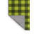 Machine Washable Checkered Green Area Rug-2035033012