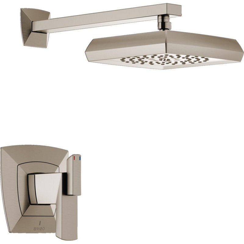 Vettis Tempassure Thermostatic Shower Only Trim, Luxe Nickel