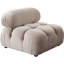 Fauteuil de chambre rembourré Kamiron