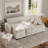 Jalencia L-Shaped Corduroy Upholstered Sleeper Sectional Convertible Sofa bed-765915575