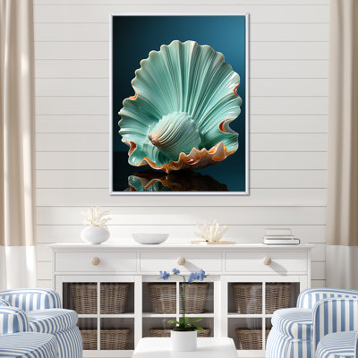 " Green Clam Ocean Treasures I "