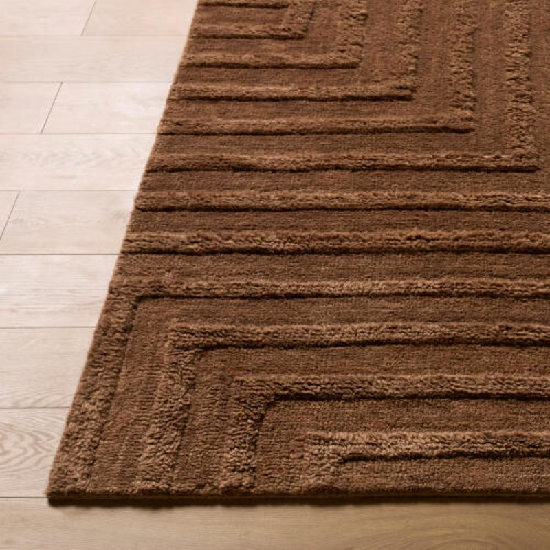 Eleve Hand Woven Rug, Rectangle 6' x 9'