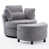 Grey Chenille
