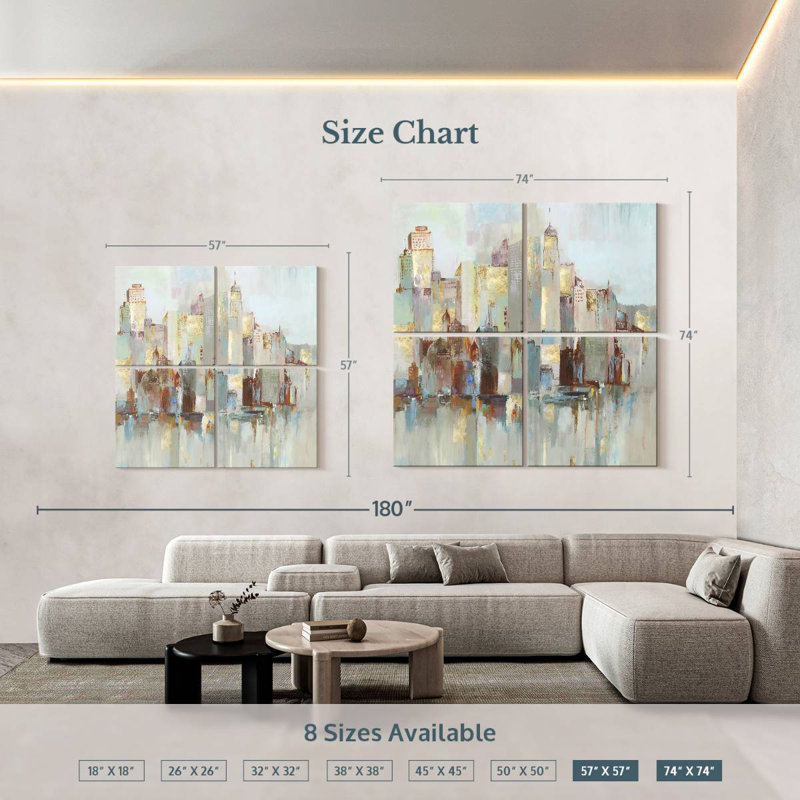 Sirci City Escape I, H 74 po x l 74 po
