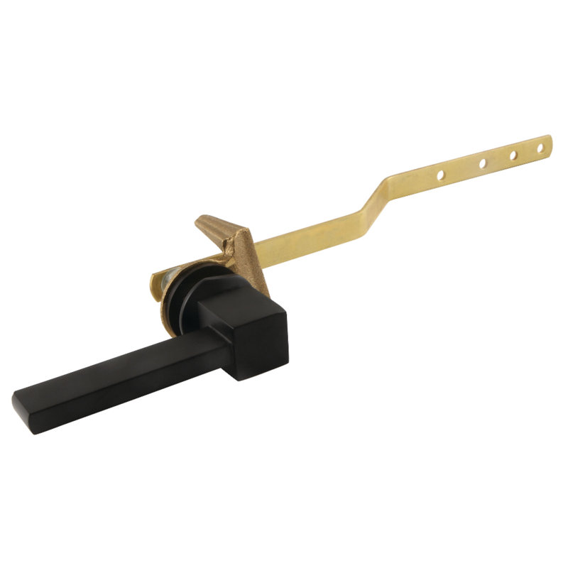Kingston Brass Claremont Front Mount Toilet Tank Lever, Matte Black