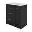 Ensemble de meuble-lavabo 30 po, à fixation au sol, avec tiroirs-1520338963