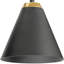 Luminaire de meuble-lavabo contemporain noir mat avec 3 lumières 22 po Avec