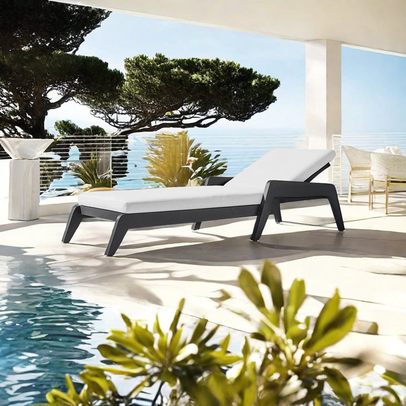 Chaise longue d'extérieur Elegant