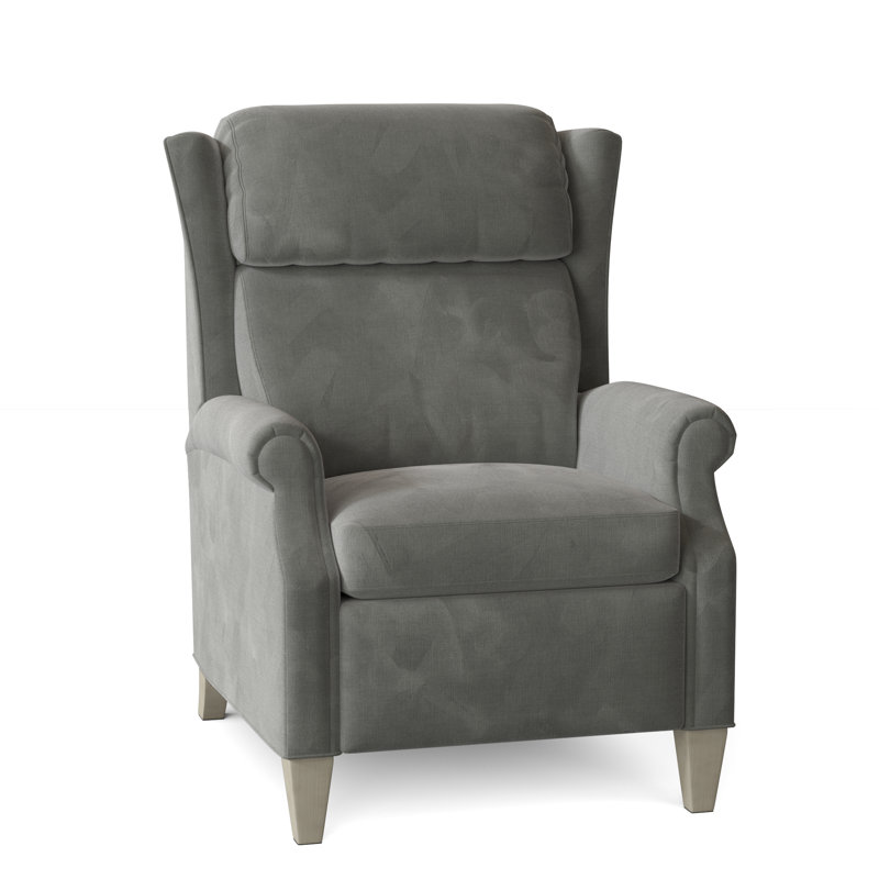 Harbour Town Recliner, Creme Brulee, Charcoal (9508 61), Manual
