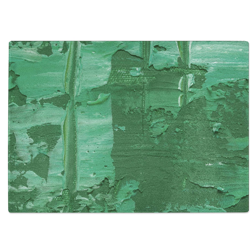 Tempered Glass Art Painting Vol.445 Chopping Board, 39 cm W x 28.5 cm L