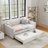Daybed with Trundle Upholstered Sofa Bed-1283580441-1283580446
