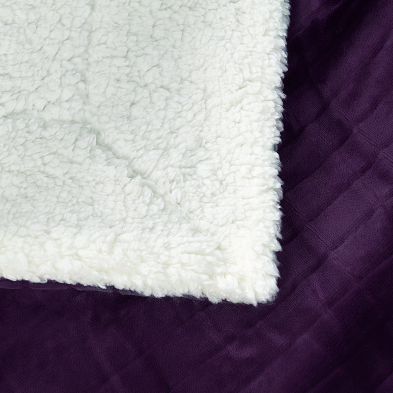 Throw Blanket, Blackberry Wine