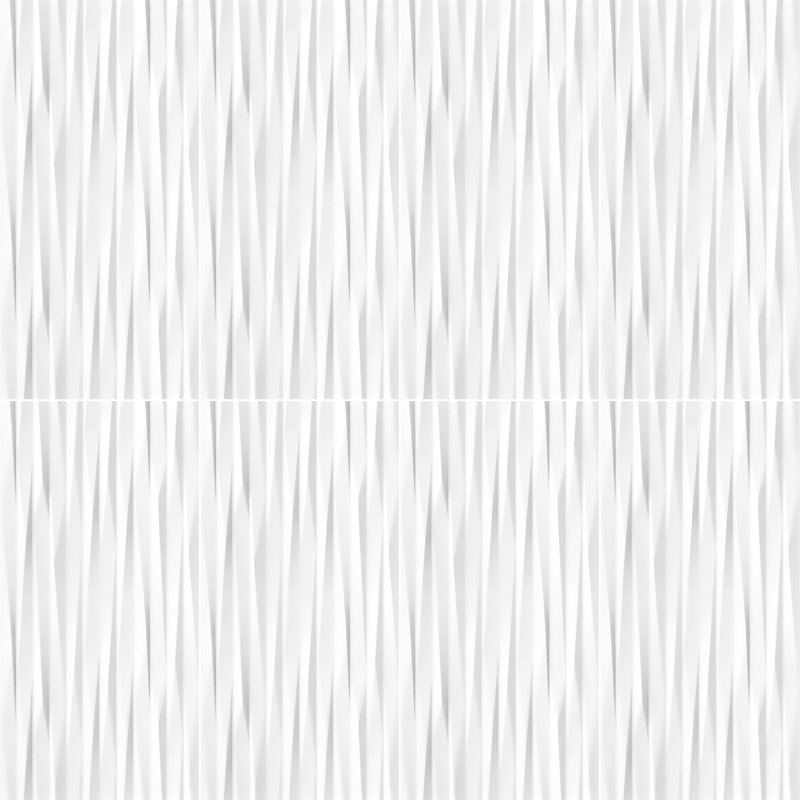 Carreau de mur texturé 3D mat 12 "x 24" Silom