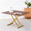 Table basse à hauteur ajustable avec pieds en métal-1338248730