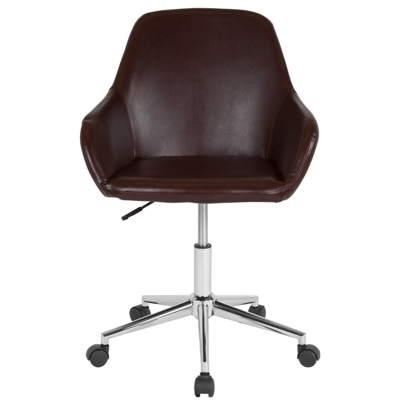 Chaise de bureau Cortana, Brun