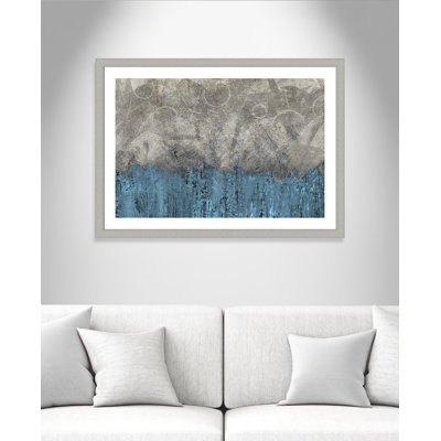 Hedden «Majestic Blue», reproduction encadrée