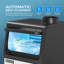 13" 90 Lb. 235W 115V Air Cooled Ice Machine Maker Countertop Black