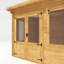 Mercia 10ft x 10ft Pent Log Cabin (19mm)