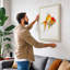 Gilded Goldfish Botanical - Wrapped Canvas-783339476-783339487