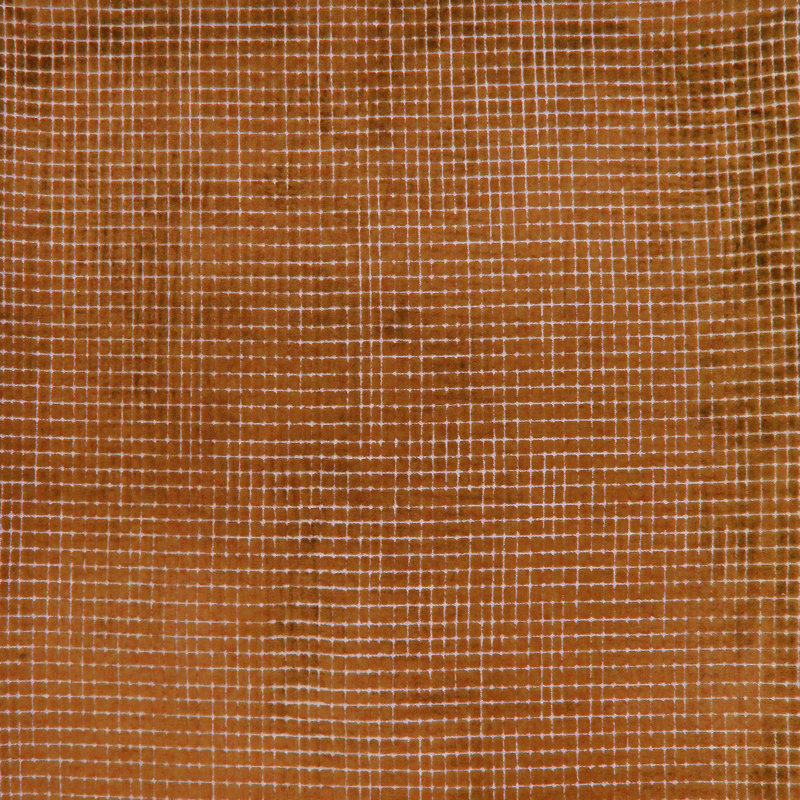 Geometric Cut Velvet | Vika Fabric_VIKA, Rust