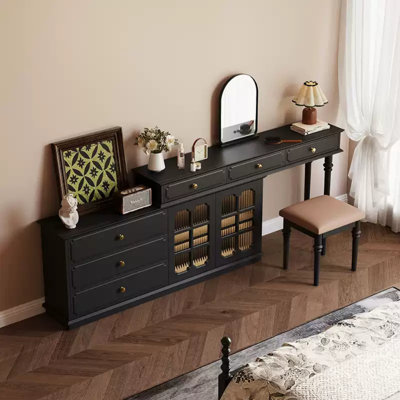 Vintage Storage Bedroom Dresser