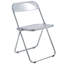 Chaise d'appoint pliante en acrylique Birgitta-931903201