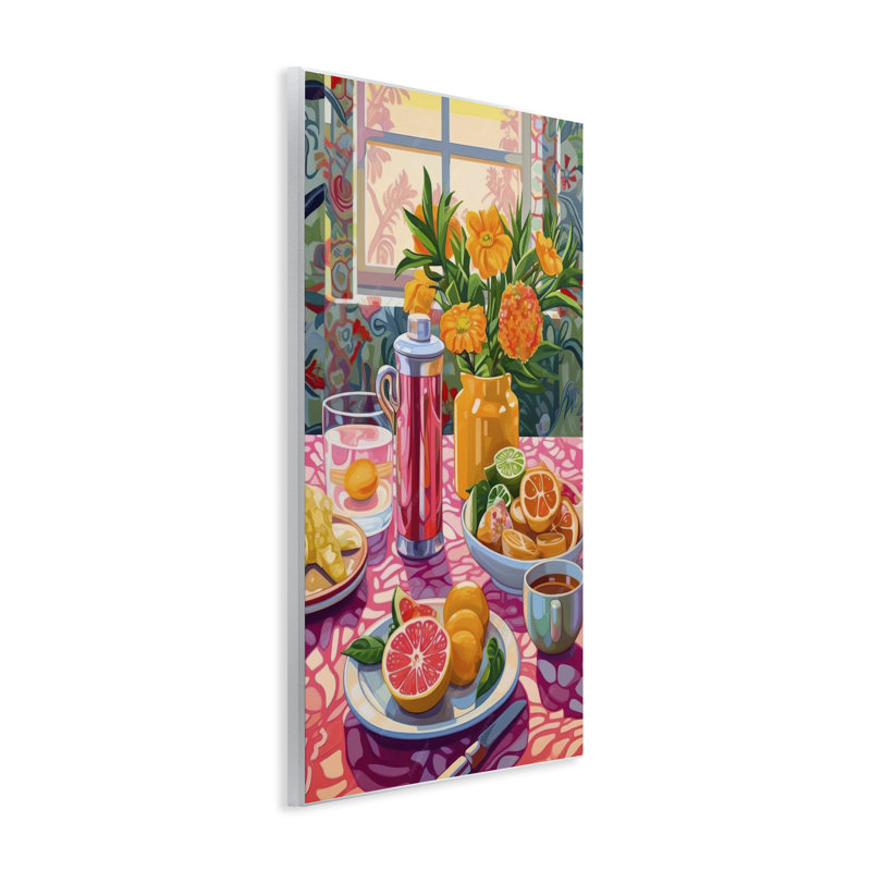 "Summer Table Spread" par LSR Design Studio, H 15 po x l 10 po