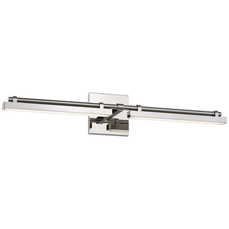 Kal 2 - Light LED Bath Bar, Polished Nickel