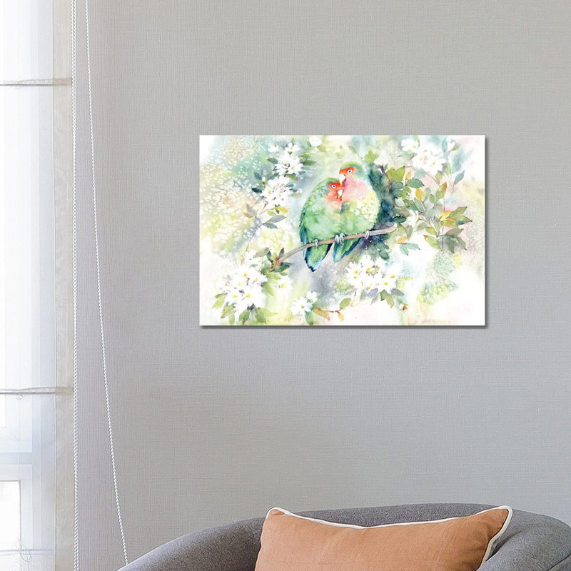 Parrots 1 Piece Wrapped Canvas Wall Art, 66.04 cm H x 45.72 cm W x 3.175 cm D