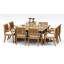 Giva Outdoor - Piece Teak Dining Set-1691776597