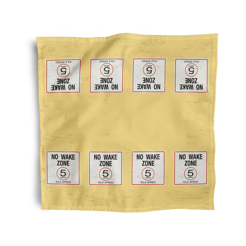 Leviner Polyester Square Napkin, Yellow