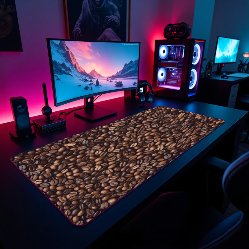 Polyester Desk Pad, 23.6x13.8