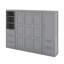 Grand lit escamotable avec placard, tiroirs et tablettes-1279009789