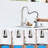 Brushed Nickel Kitchen Faucet With Pull Down & 4 Spraying Modes, Locking Buckle, Scratch And Tarnish-, For Rv Bar Sinks, 1.8Gpm, 360 Swivel, Painless Installation Stainless Steel In Nickel, Modes ,