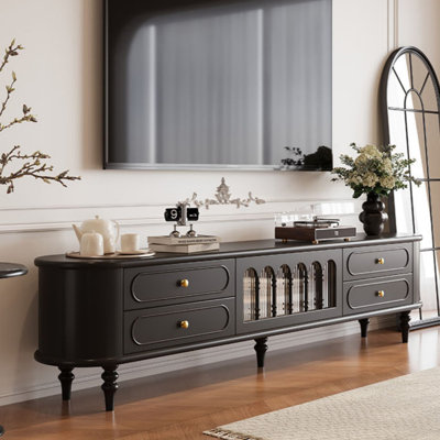 Luxury Retro TV Stand - Storage
