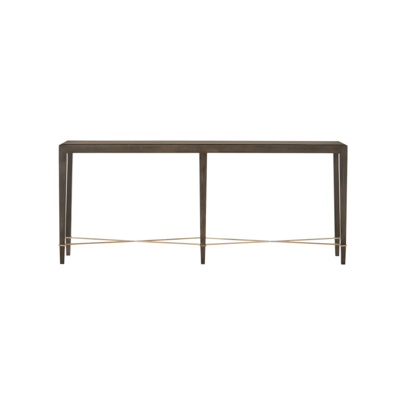 Verona 76'' W Solid Wood Console Table, Chanterelle